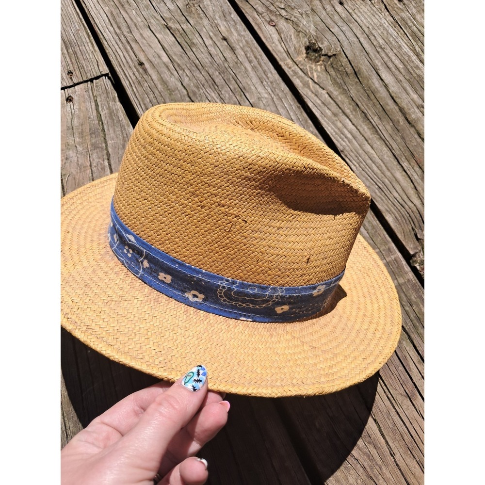 Bailey of Hollywood Panama Hat Men's  Accent Tan/ Beige Multi Casual/Dress  J3